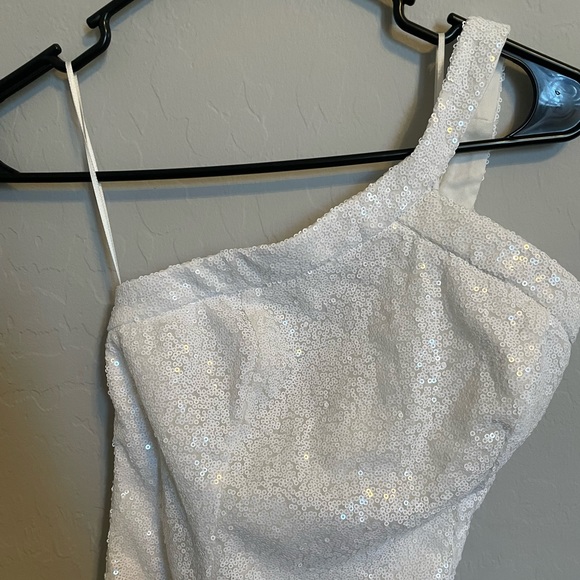 Superdown Revolve Cicely Mini Dress S White - Picture 5 of 9